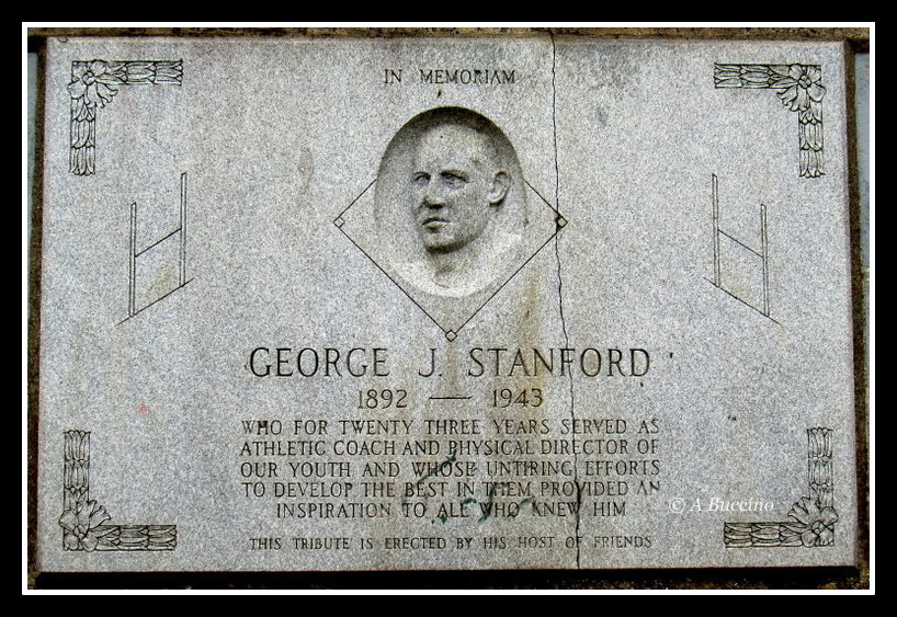 George J. Stanford memorial, Nutley Park Oval, Nutley NJ  A Buccino