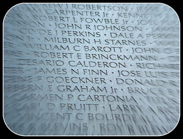 Brinckmann, KIA Vietnam, Vietnam Veterans Memorial, Washington DC,  Anthony Buccino,