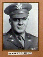 2nd Lt. Stanley Hand, killed in action August 13, 1945