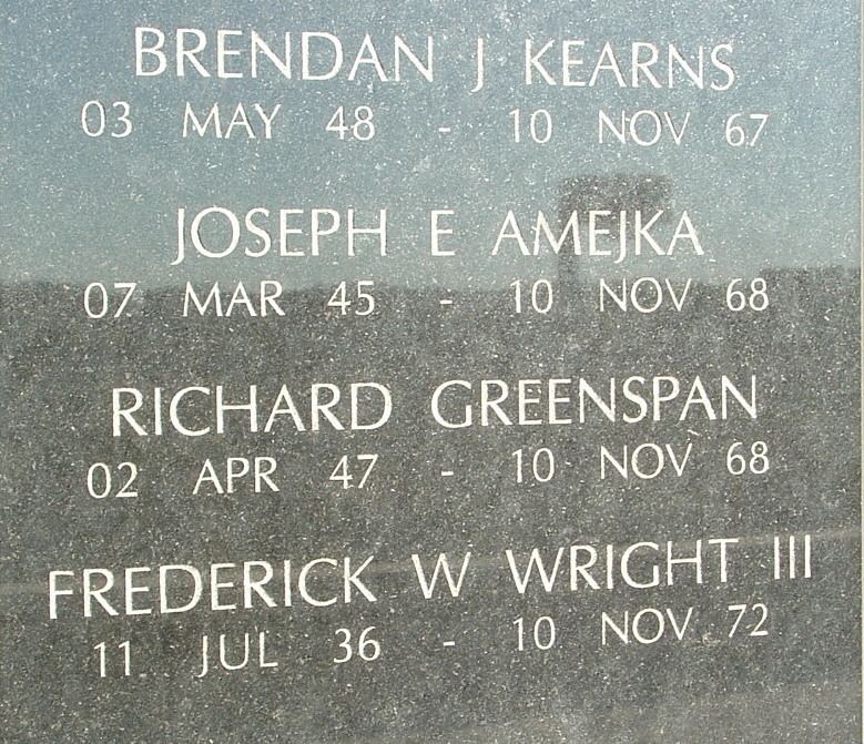 Richard Greenspan - NJ Vietnam Memorial, photo  2004 by Anthony Buccino