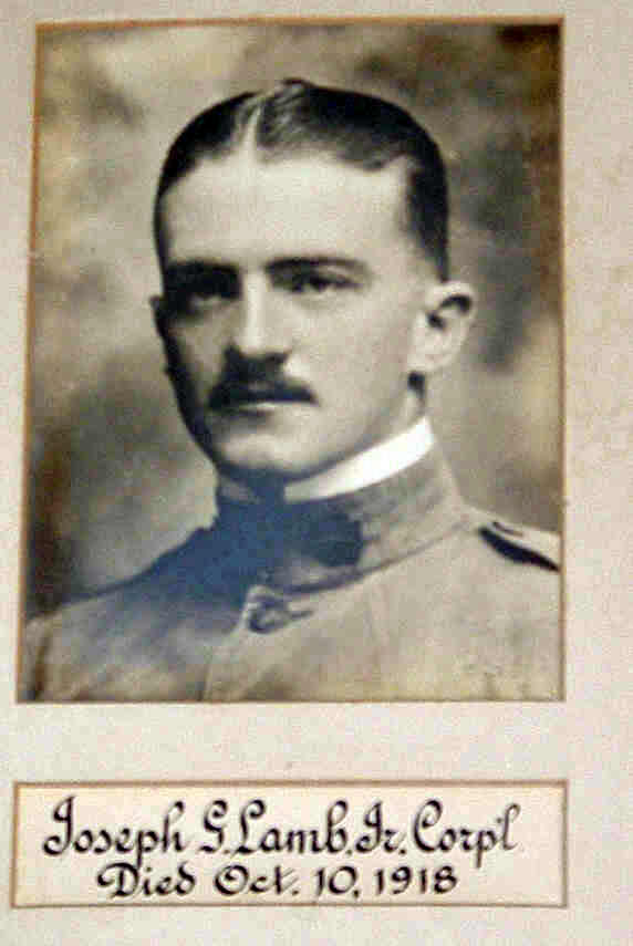 Joseph Lamb, Nutley, WWI